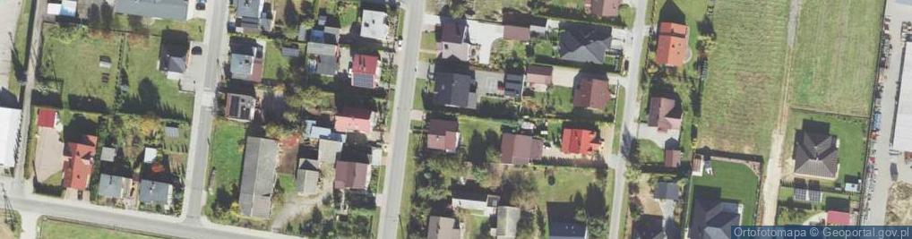 Zdjęcie satelitarne Perzów ul.