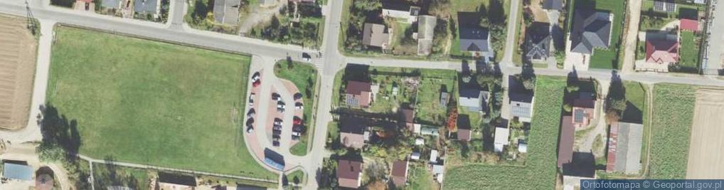 Zdjęcie satelitarne Perzów ul.