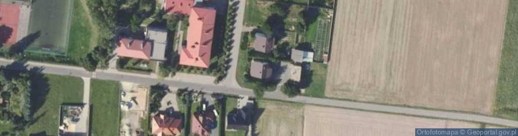 Zdjęcie satelitarne Perzów ul.