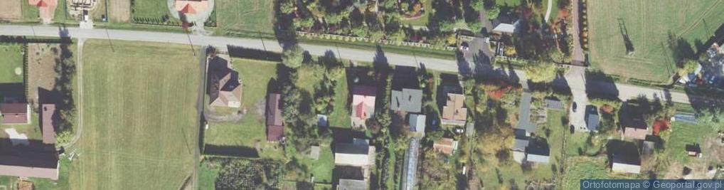 Zdjęcie satelitarne Perzów ul.