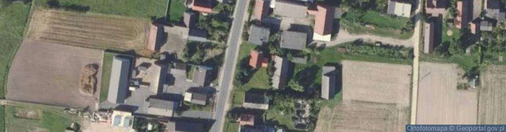 Zdjęcie satelitarne Perzów ul.