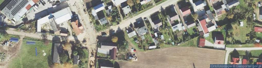 Zdjęcie satelitarne Perzów ul.