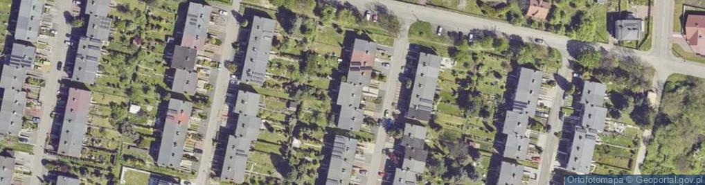 Zdjęcie satelitarne Perłowa ul.