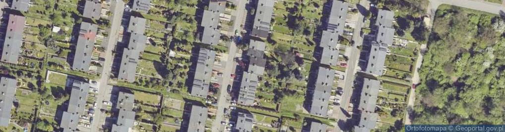 Zdjęcie satelitarne Perłowa ul.