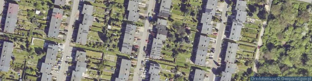 Zdjęcie satelitarne Perłowa ul.