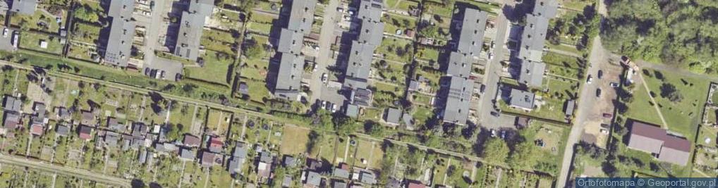 Zdjęcie satelitarne Perłowa ul.
