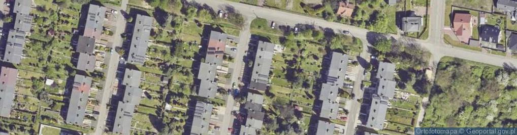Zdjęcie satelitarne Perłowa ul.