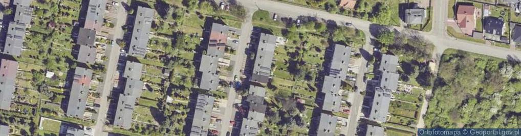 Zdjęcie satelitarne Perłowa ul.