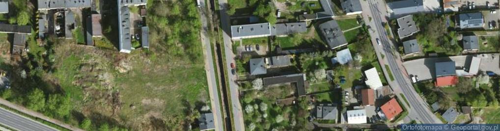 Zdjęcie satelitarne Pereca Leona ul.
