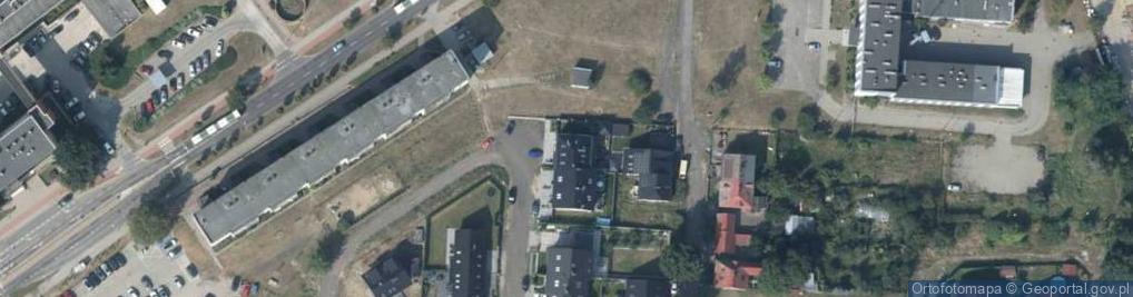 Zdjęcie satelitarne Perłowa ul.