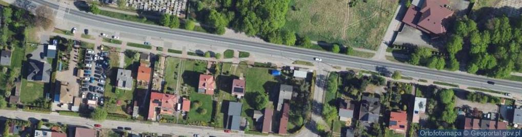 Zdjęcie satelitarne Pędzicha Franciszka, ks. ul.