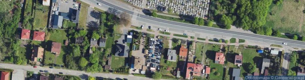 Zdjęcie satelitarne Pędzicha Franciszka, ks. ul.