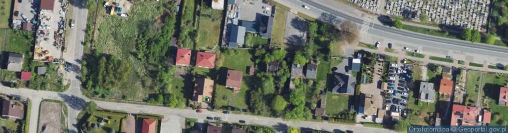 Zdjęcie satelitarne Pędzicha Franciszka, ks. ul.