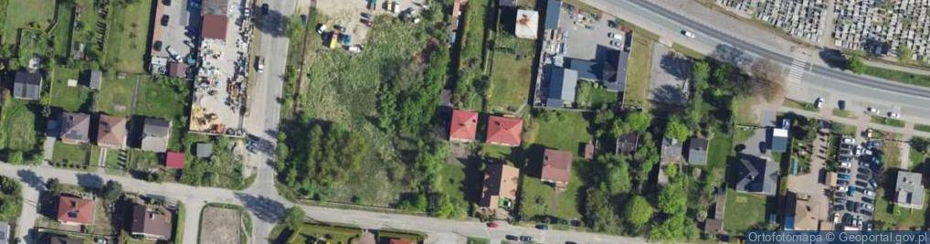 Zdjęcie satelitarne Pędzicha Franciszka, ks. ul.
