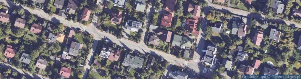 Zdjęcie satelitarne Pęcicka ul.