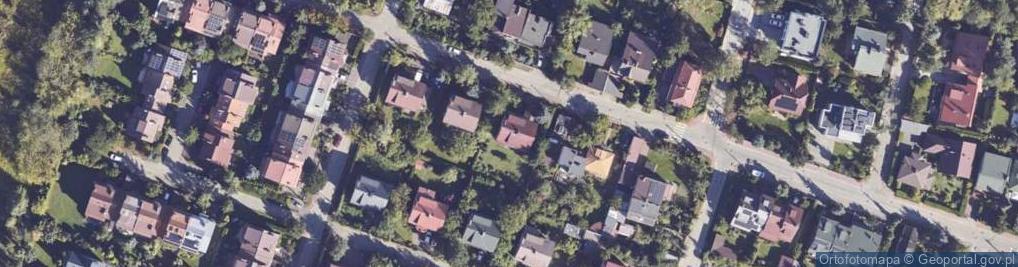 Zdjęcie satelitarne Pęcicka ul.