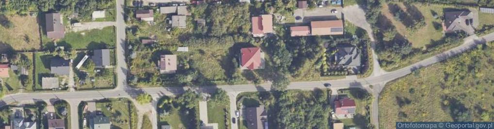 Zdjęcie satelitarne Perzanowskiej Stefanii, dr. ul.
