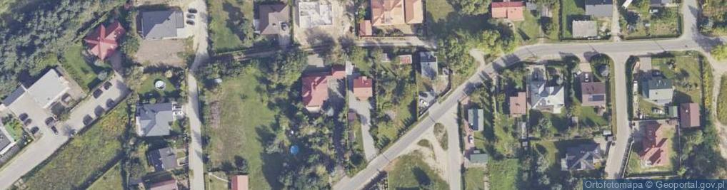 Zdjęcie satelitarne Perzanowskiej Stefanii, dr. ul.