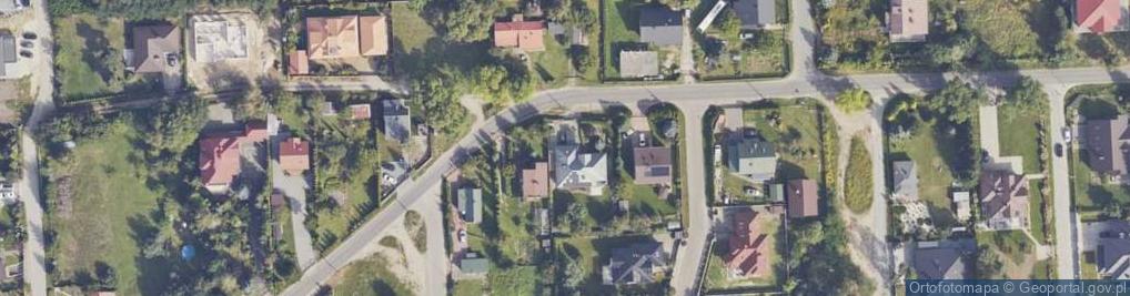 Zdjęcie satelitarne Perzanowskiej Stefanii, dr. ul.