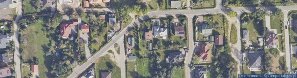 Zdjęcie satelitarne Perzanowskiej Stefanii, dr. ul.