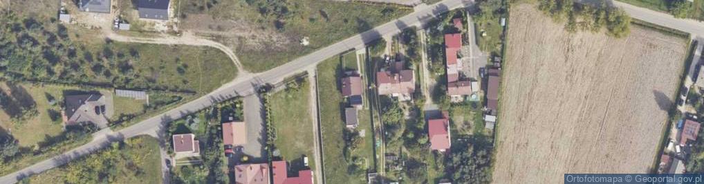 Zdjęcie satelitarne Perzanowskiej Stefanii, dr. ul.