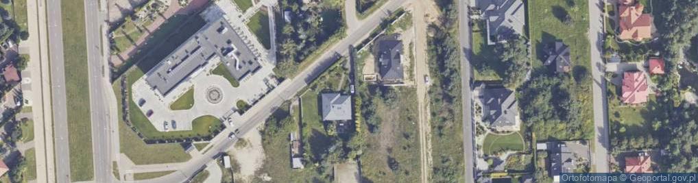 Zdjęcie satelitarne Perzanowskiej Stefanii, dr. ul.