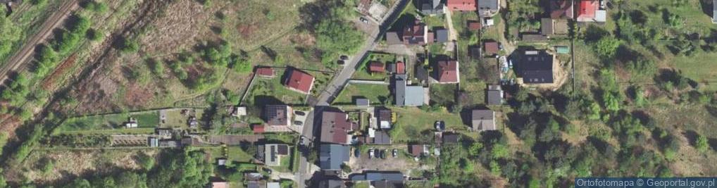 Zdjęcie satelitarne Pekińska ul.