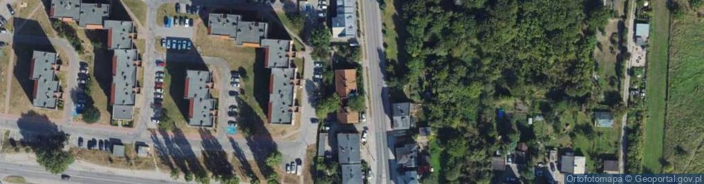 Zdjęcie satelitarne Pelplińska ul.