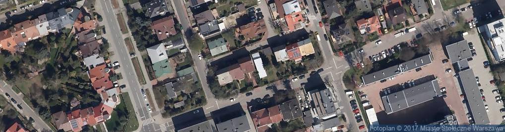 Zdjęcie satelitarne Pęcicka ul.