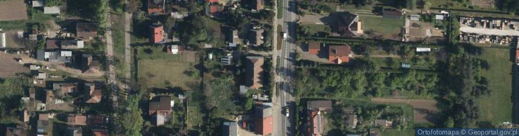 Zdjęcie satelitarne Pęgowska ul.