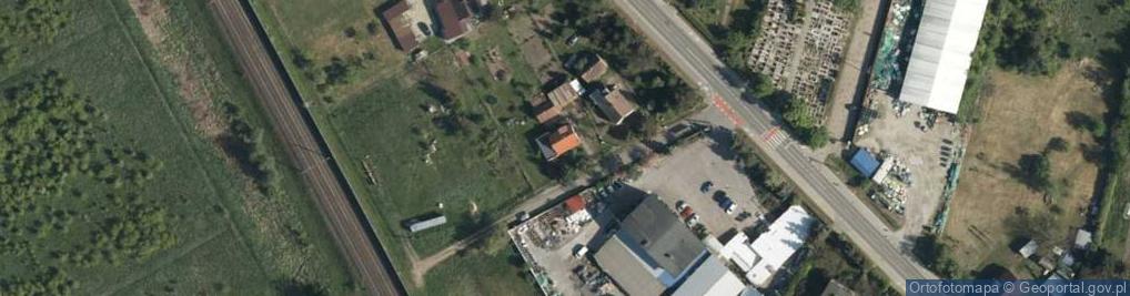 Zdjęcie satelitarne Perzowa ul.