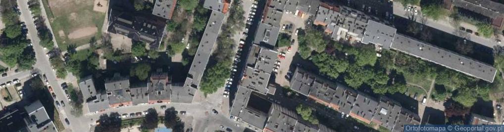Zdjęcie satelitarne Pereca Icchaka Lejba ul.