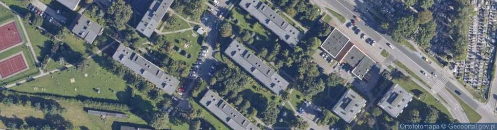 Zdjęcie satelitarne Peowiaków ul.