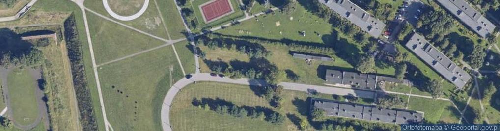 Zdjęcie satelitarne Peowiaków ul.