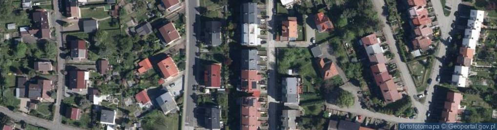 Zdjęcie satelitarne Perłowa ul.