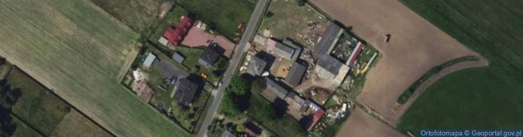 Zdjęcie satelitarne Piękna ul.