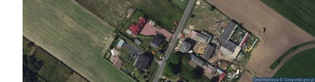 Zdjęcie satelitarne Piękna ul.