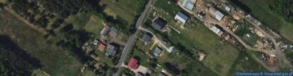 Zdjęcie satelitarne Piękna ul.