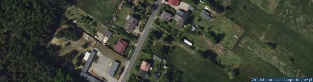 Zdjęcie satelitarne Piękna ul.