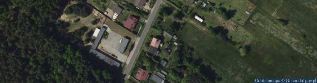Zdjęcie satelitarne Piękna ul.