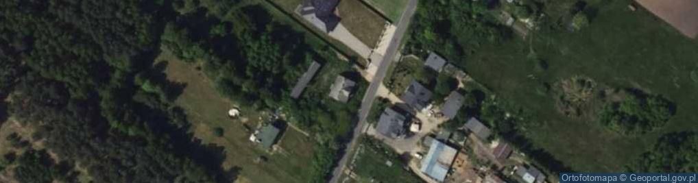 Zdjęcie satelitarne Piękna ul.