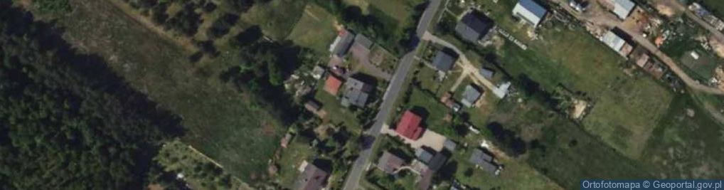 Zdjęcie satelitarne Piękna ul.