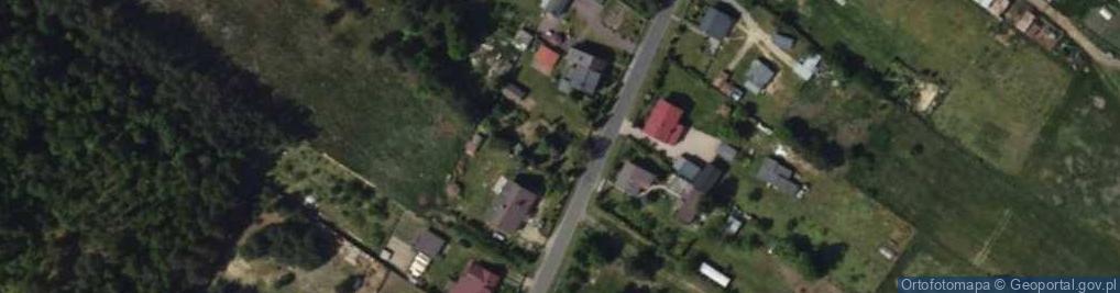 Zdjęcie satelitarne Piękna ul.