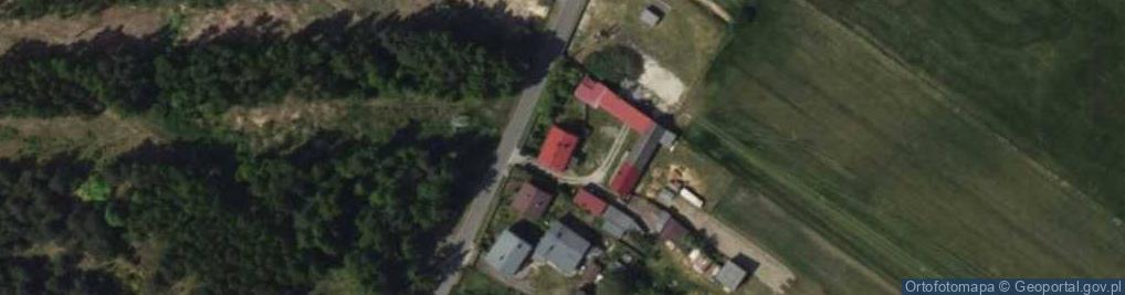 Zdjęcie satelitarne Piękna ul.