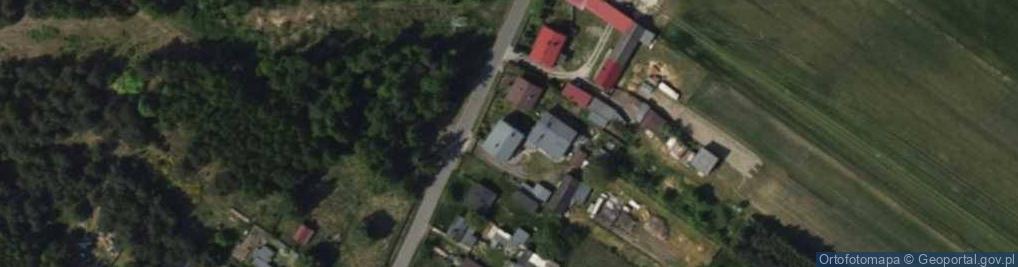 Zdjęcie satelitarne Piękna ul.