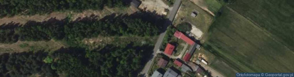 Zdjęcie satelitarne Piękna ul.