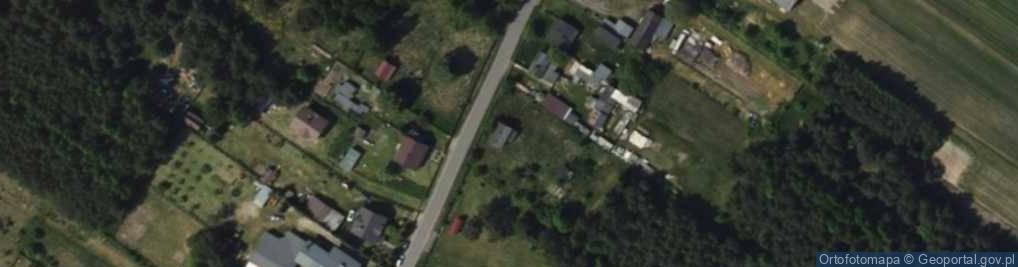 Zdjęcie satelitarne Piękna ul.