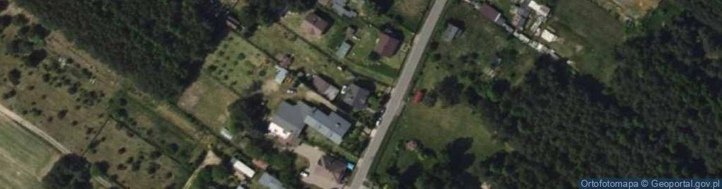 Zdjęcie satelitarne Piękna ul.
