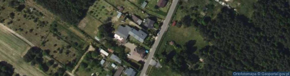 Zdjęcie satelitarne Piękna ul.