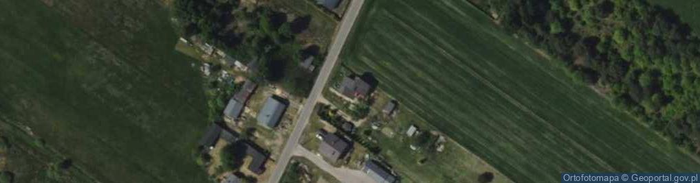 Zdjęcie satelitarne Piękna ul.